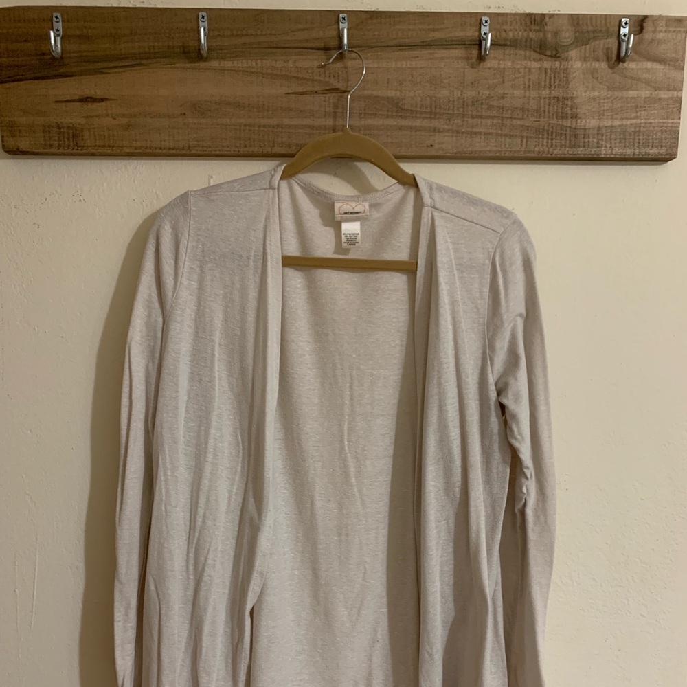 Self Esteem | Oatmeal Long Sleeved Cardigan
